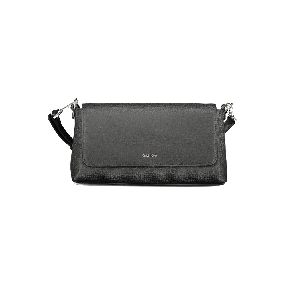 Calvin Klein Schwarze Polyester-Handtasche für Damen – Eleganz trifft Nachhaltigkeit