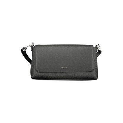 Calvin Klein Schwarze Polyester-Handtasche für Damen – Eleganz trifft Nachhaltigkeit