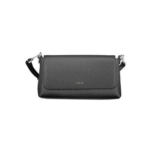 Calvin Klein Schwarze Polyester-Handtasche für Damen – Eleganz trifft Nachhaltigkeit