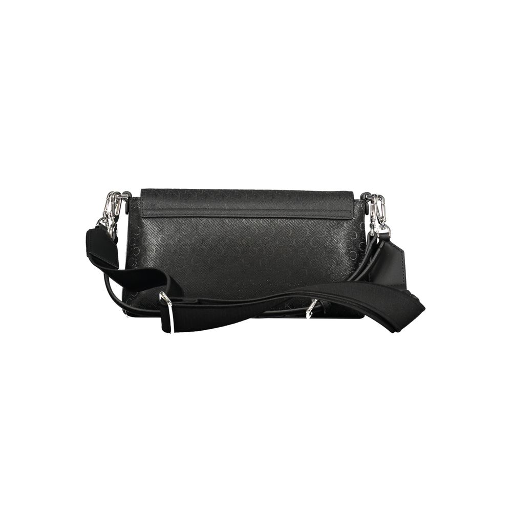Calvin Klein Schwarze Polyester-Handtasche für Damen – Eleganz trifft Nachhaltigkeit