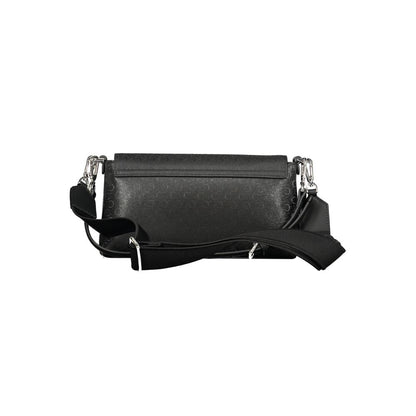 Calvin Klein Schwarze Polyester-Handtasche für Damen – Eleganz trifft Nachhaltigkeit