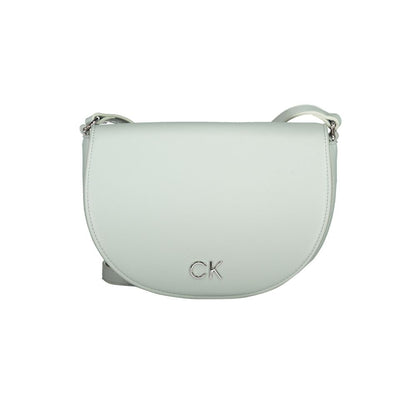 Calvin Klein Hellblau Polyethylen Handtasche für Frauen - Elegante Umhängetasche