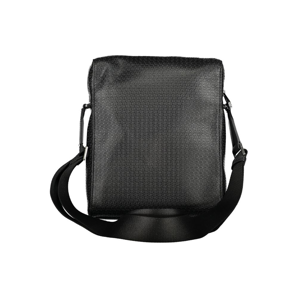 Eco-Friendly Sleek Black Shoulder Bag von Calvin Klein – Nachhaltige Eleganz für Damen