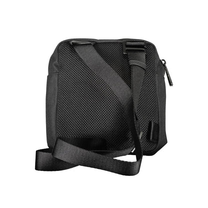 Calvin Klein Schwarze Polyester Männer Umhängetasche - Urbaner Chic für Männer