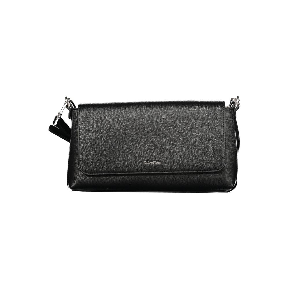 Calvin Klein Handtasche aus schwarzem Polyethylen – Eleganz und Stil vereint