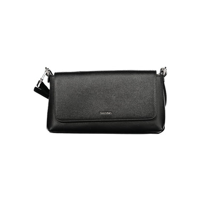 Calvin Klein Handtasche aus schwarzem Polyethylen – Eleganz und Stil vereint