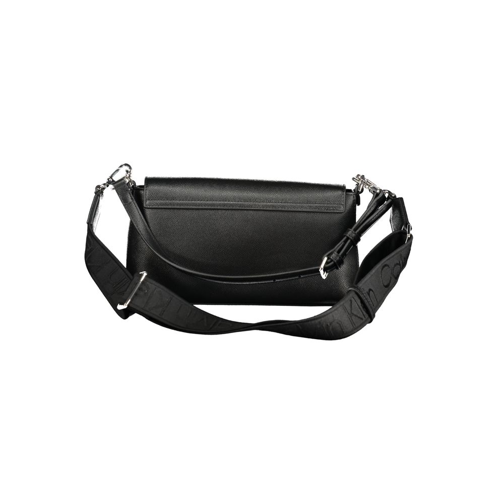Calvin Klein Handtasche aus schwarzem Polyethylen – Eleganz und Stil vereint