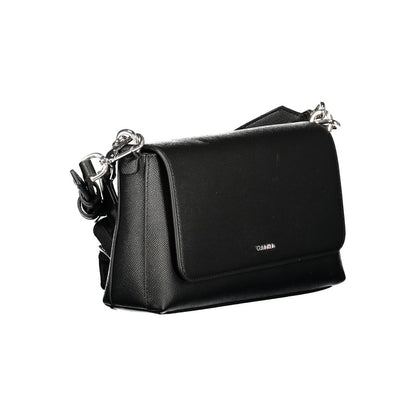 Calvin Klein Handtasche aus schwarzem Polyethylen – Eleganz und Stil vereint