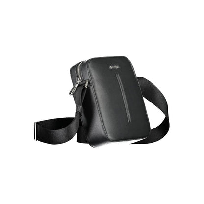 Calvin Klein Schwarze Schultertasche aus Polyester - Eleganz und Nachhaltigkeit vereint