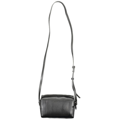Calvin Klein Schwarze Polyester Handtasche – Eleganz und Funktionalität vereint