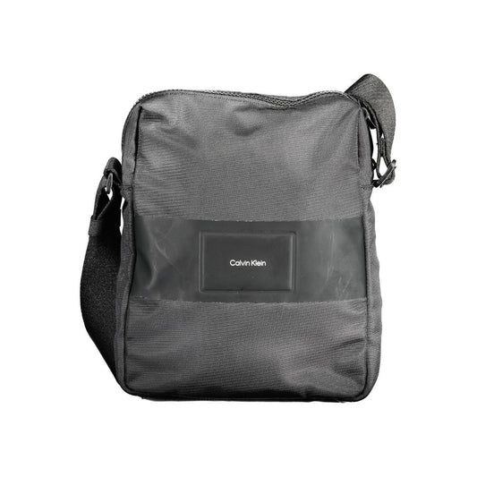 Calvin Klein Schwarze Polyester Männer Umhängetasche - Eleganz und Stil vereint