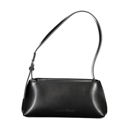 Calvin Klein Schwarze Polyester-Handtasche – Elegante Premium-Damentasche