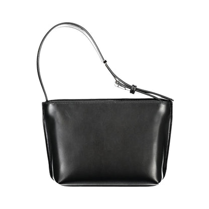 Calvin Klein Schwarze Polyester-Handtasche für Damen – Eleganz trifft Nachhaltigkeit