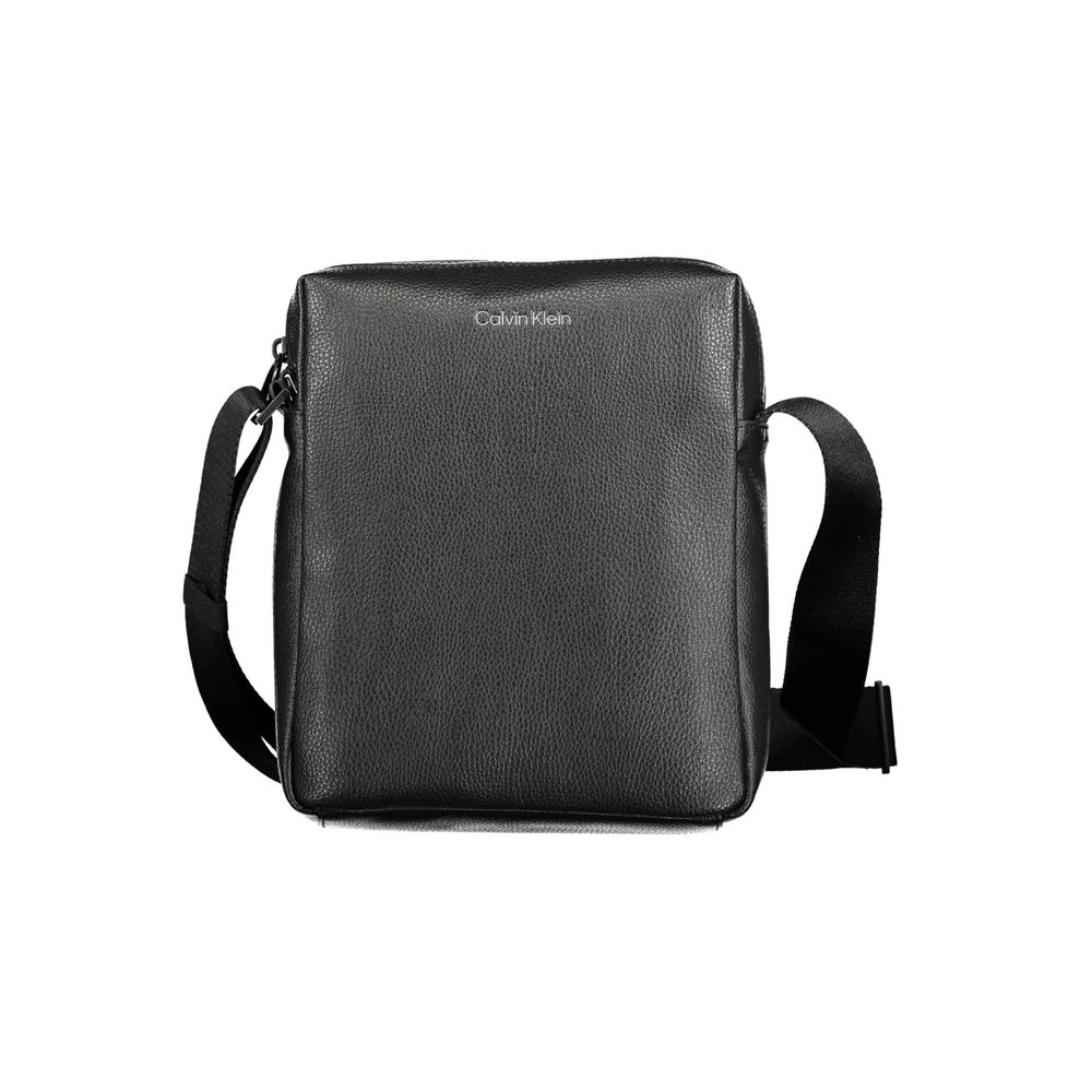 Calvin Klein Schwarze Schultertasche aus Polyester – Eleganz für jede Gelegenheit