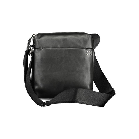 Calvin Klein Schwarze Polyester-Umhängetasche - Stilvolle Eleganz für Anspruchsvolle