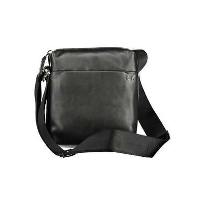 Calvin Klein Schwarze Polyester-Umhängetasche - Stilvolle Eleganz für Anspruchsvolle