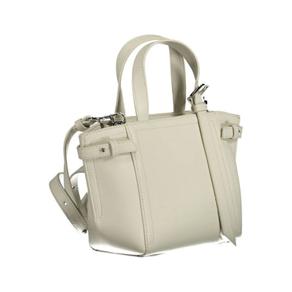 Exquisite Calvin Klein Weiße Polyester-Handtasche für Damen
