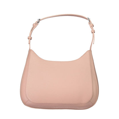 Calvin Klein Rosa Polyester Handtasche – Exquisite Eleganz für Damen