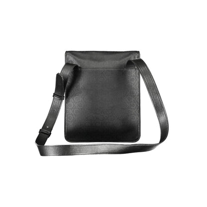 Calvin Klein Schwarze Polyester-Umhängetasche für Damen - Stilvoll und Nachhaltig