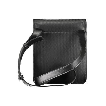Calvin Klein Schwarze Polyester-Umhängetasche für Damen – Eleganz und Nachhaltigkeit