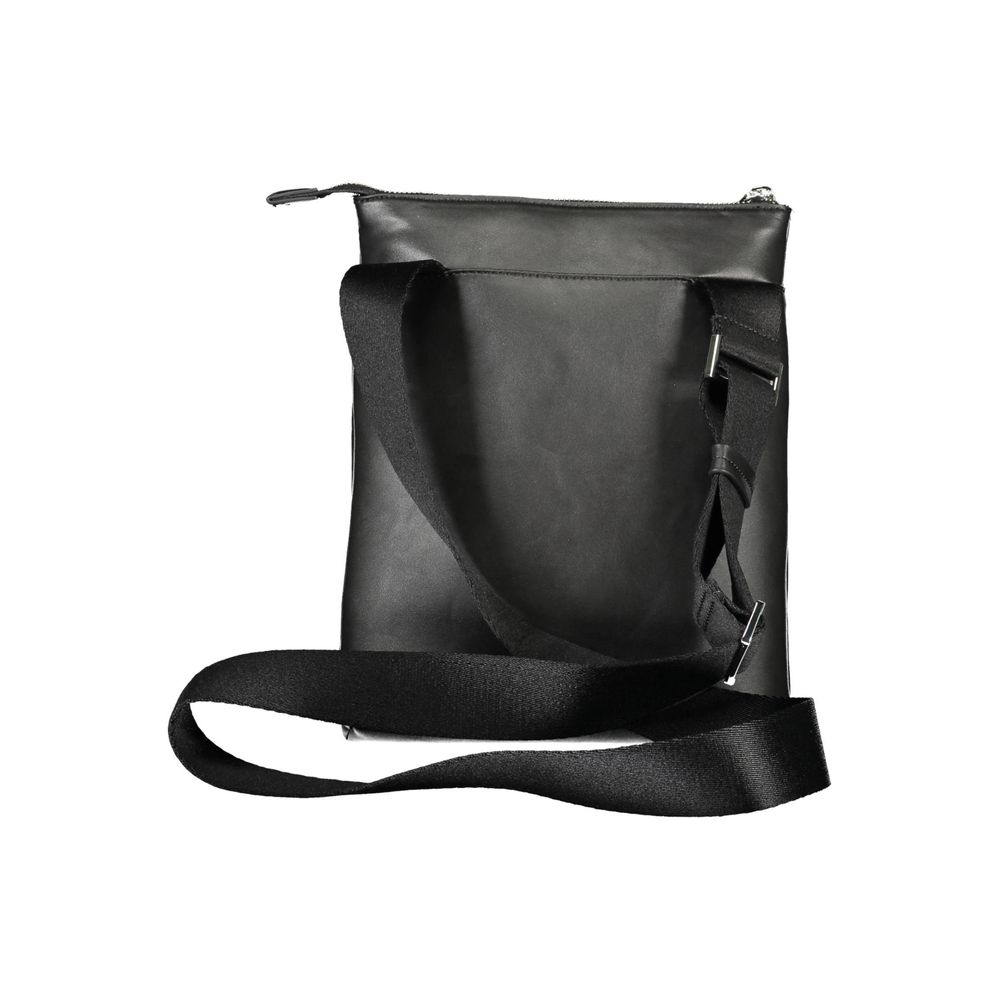 Calvin Klein Schwarze Polyester-Umhängetasche - Eleganz und Nachhaltigkeit vereint