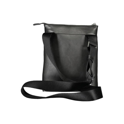 Calvin Klein Schwarze Polyester-Umhängetasche - Eleganz und Nachhaltigkeit vereint
