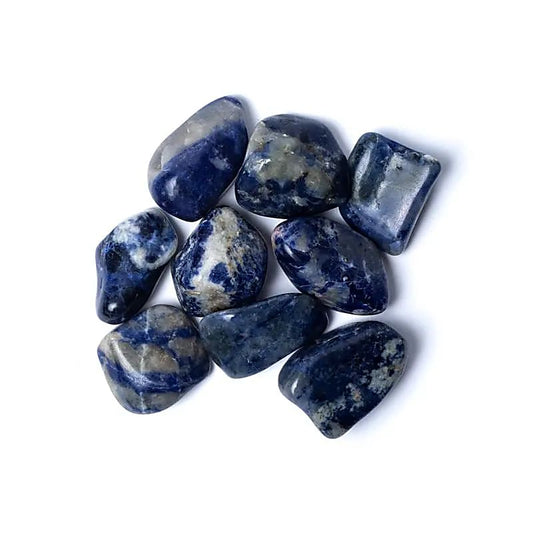 Handgefertigte Sodalite tumbled stones A