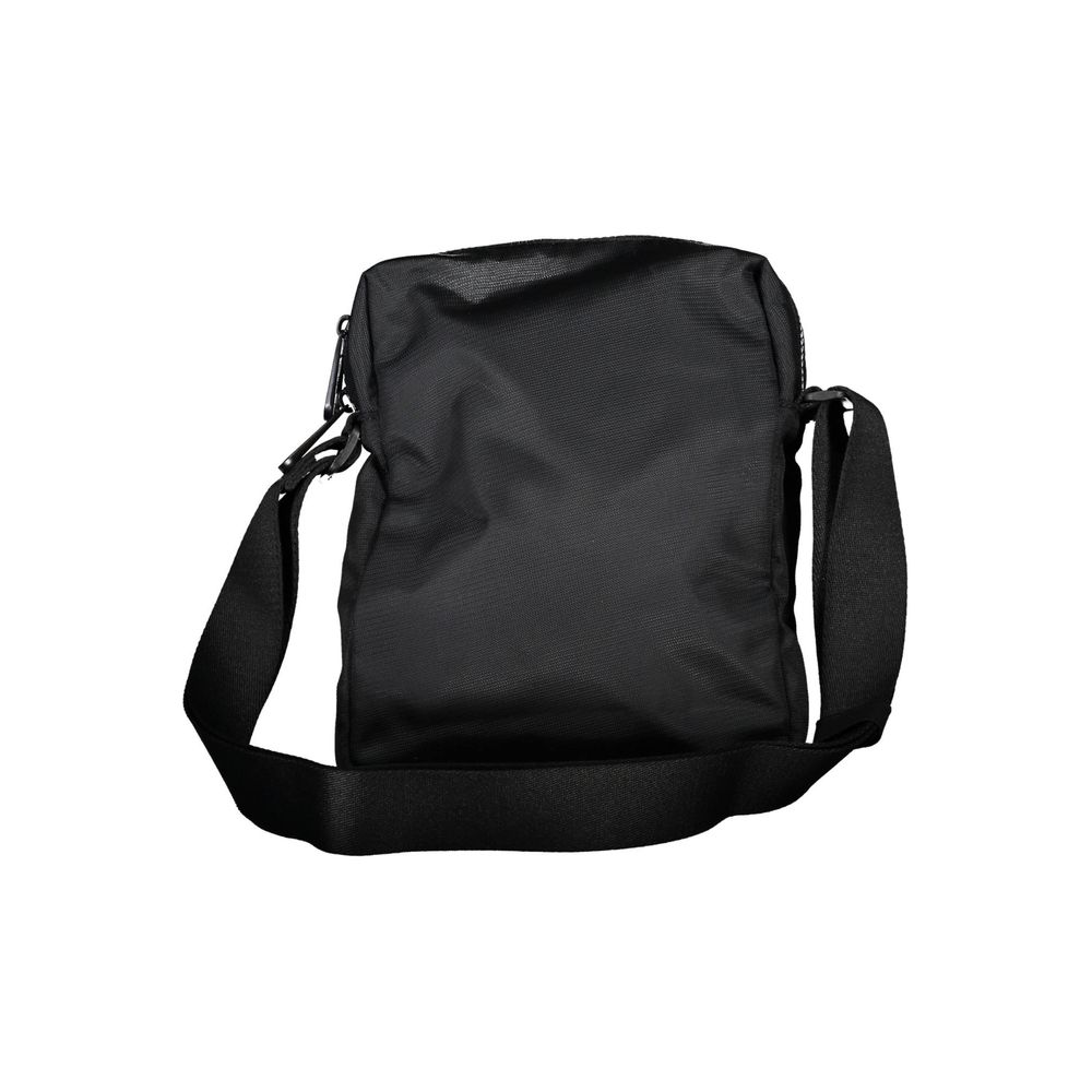 Schwarze Polyester Handtasche