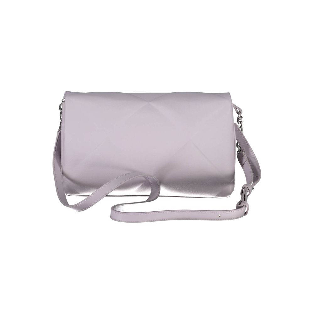 Calvin Klein Lila Polyester Handtasche - Eleganz und Stil für jede Gelegenheit