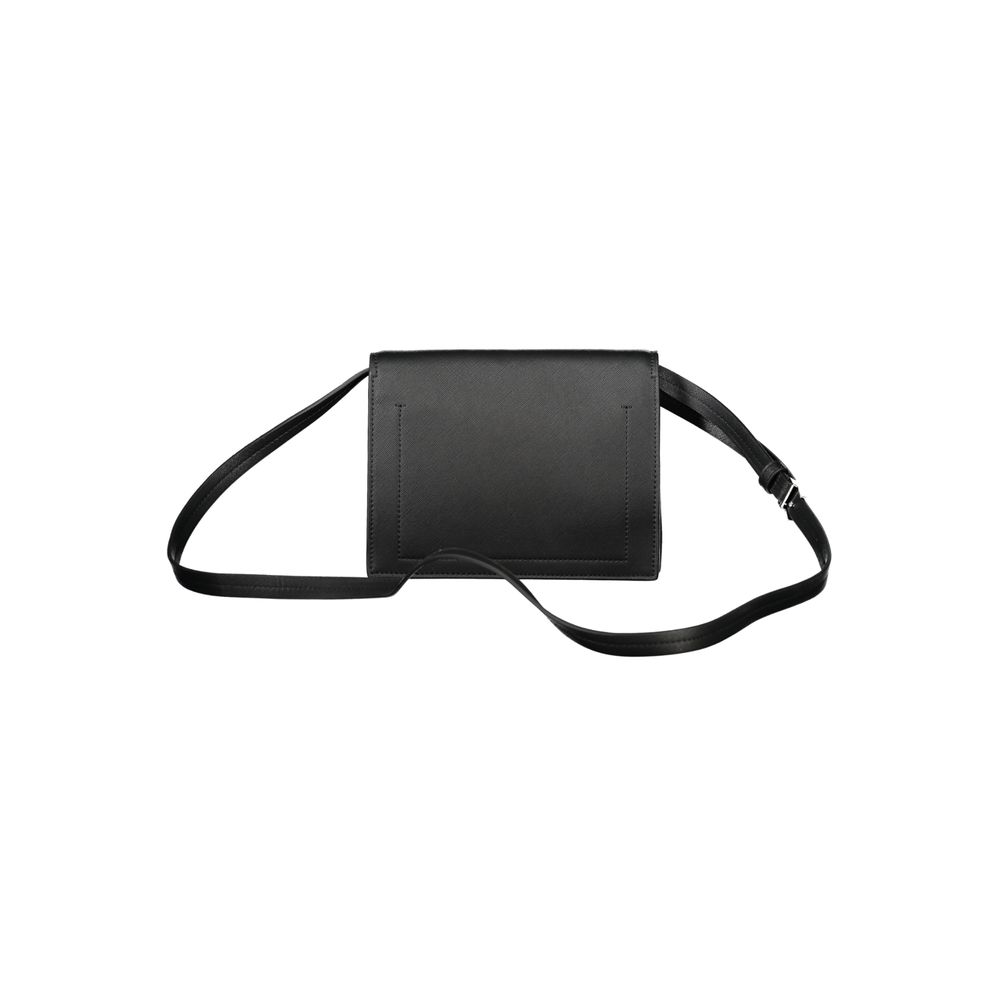 Calvin Klein Schwarze Polyethylen-Handtasche – Eleganz und Funktionalität vereint