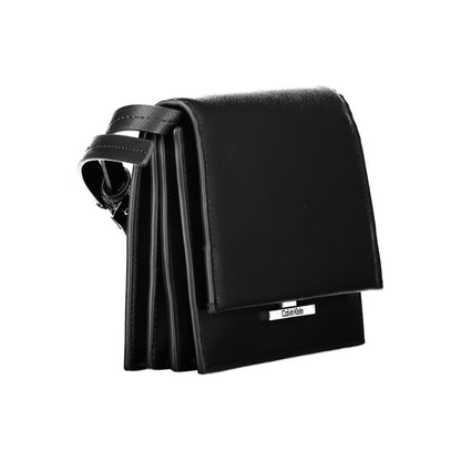 Calvin Klein Schwarze Polyethylen-Handtasche – Eleganz und Funktionalität vereint