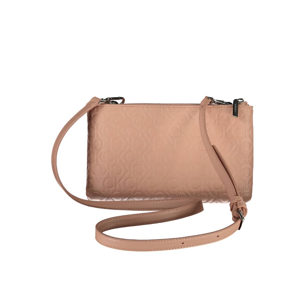 Calvin Klein Rosa Luxus Polyester Handtasche für Damen