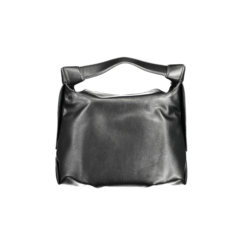 Calvin Klein Schwarze Polyester Handtasche - Eleganz trifft auf Nachhaltigkeit