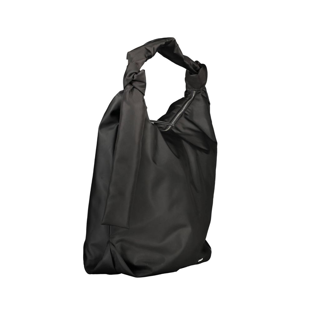 Calvin Klein Schwarze Polyester Handtasche – Elegante Damenhandtasche für jeden Anlass