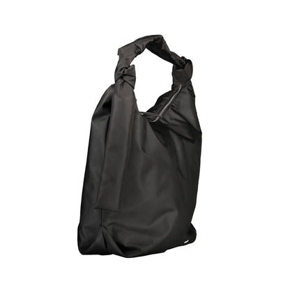 Calvin Klein Schwarze Polyester Handtasche – Elegante Damenhandtasche für jeden Anlass