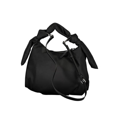 Elegante Calvin Klein Schwarze Polyester Handtasche für Damen