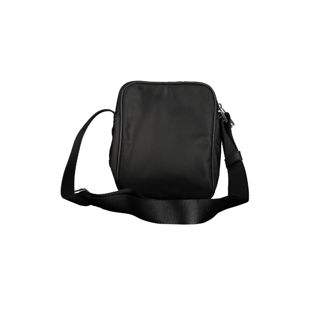 Calvin Klein Schwarze Polyester-Umhängetasche – Elegante Designer-Tasche für Damen