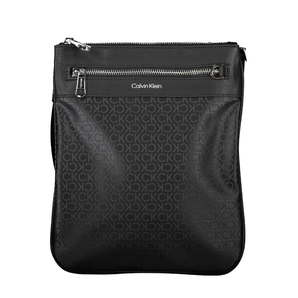 Calvin Klein Schwarze Polyester-Umhängetasche für Damen – Luxus & Stil