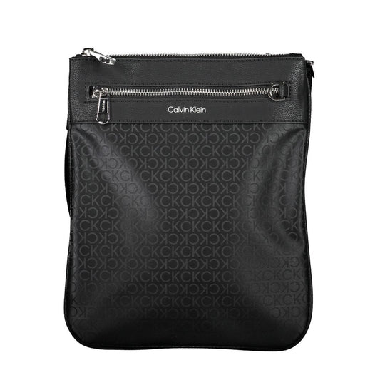 Calvin Klein Schwarze Polyester-Umhängetasche für Damen – Luxus & Stil