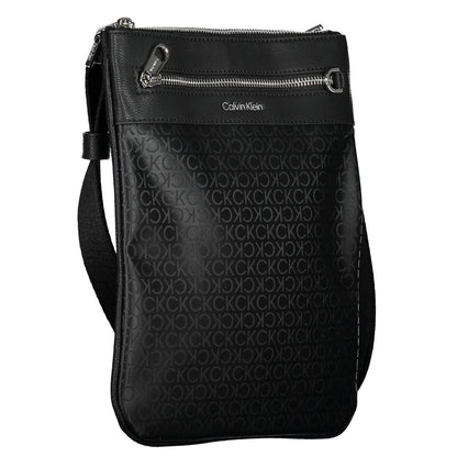 Calvin Klein Schwarze Polyester-Umhängetasche für Damen – Luxus & Stil
