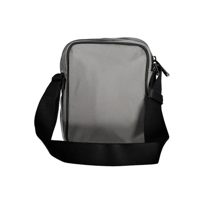 Calvin Klein Graue Polyester-Umhängetasche – Eleganz trifft Funktionalität