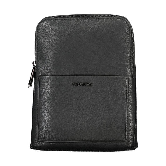 Calvin Klein Schwarze Polyester-Umhängetasche - Eleganz trifft Funktionalität