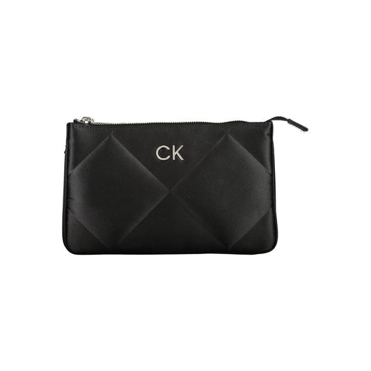 Calvin Klein Schwarze Polyester Handtasche für Damen – Eleganz und Funktionalität vereint