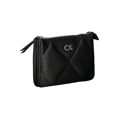 Calvin Klein Schwarze Polyester Handtasche für Damen – Eleganz und Funktionalität vereint
