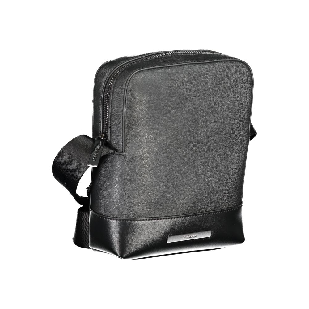 Calvin Klein Schwarze Polyester-Umhängetasche für Damen – Stilvolle Eleganz