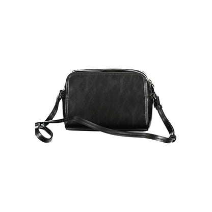 Calvin Klein Schwarze Polyester Handtasche – Elegante Umhängetasche für Damen
