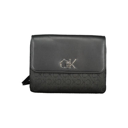 Calvin Klein Schwarze Polyester Handtasche für Damen - Eleganz trifft Funktionalität