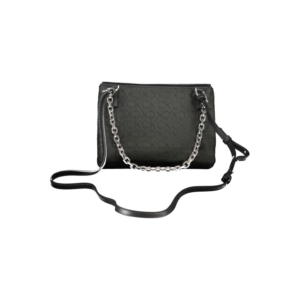Calvin Klein Schwarze Polyester Handtasche für Damen - Eleganz trifft Funktionalität