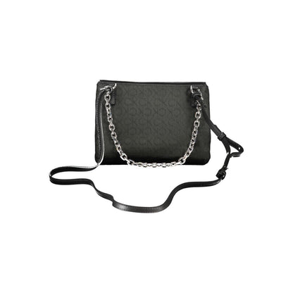 Calvin Klein Schwarze Polyester Handtasche für Damen - Eleganz trifft Funktionalität