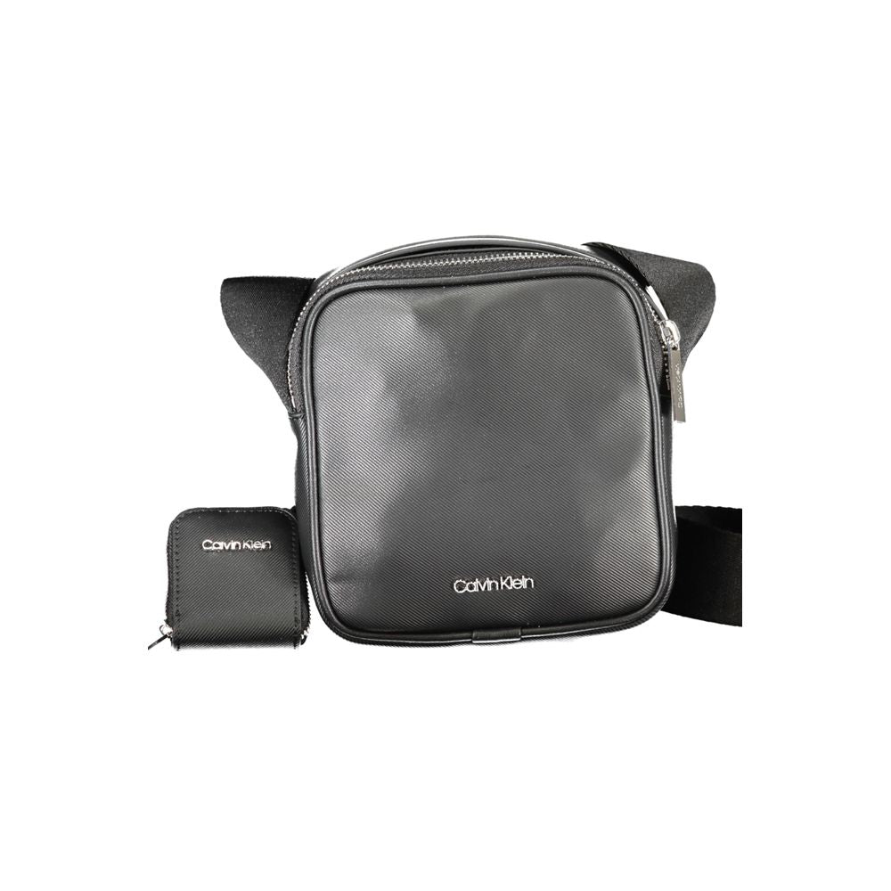 Calvin Klein Schwarze Polyester-Umhängetasche für Damen – Eleganz und Funktionalität vereint